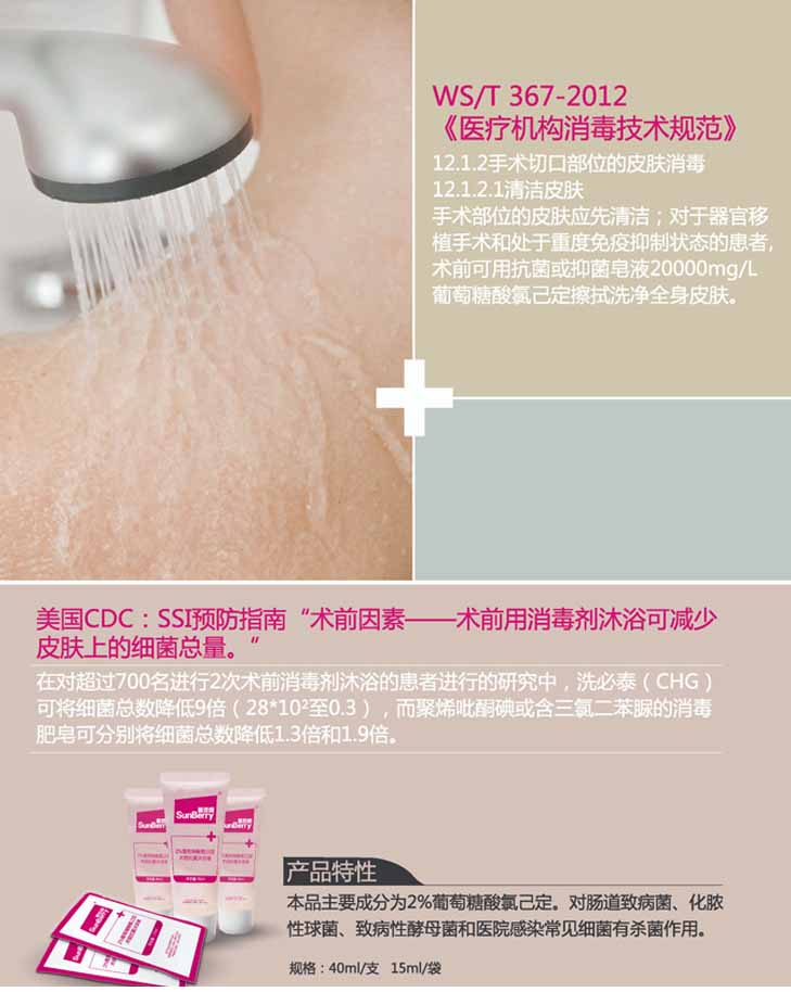 善佰利2%葡萄糖酸氯已定術前抗菌沐浴液(圖2)